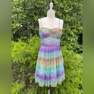 Jack by DD Dakota "Keelia" ombre crinkle sundress - size 2